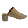 Sandale dama, piele naturala, toc 5cm, Verde, DOGATI ECLIPSE - TRK21V